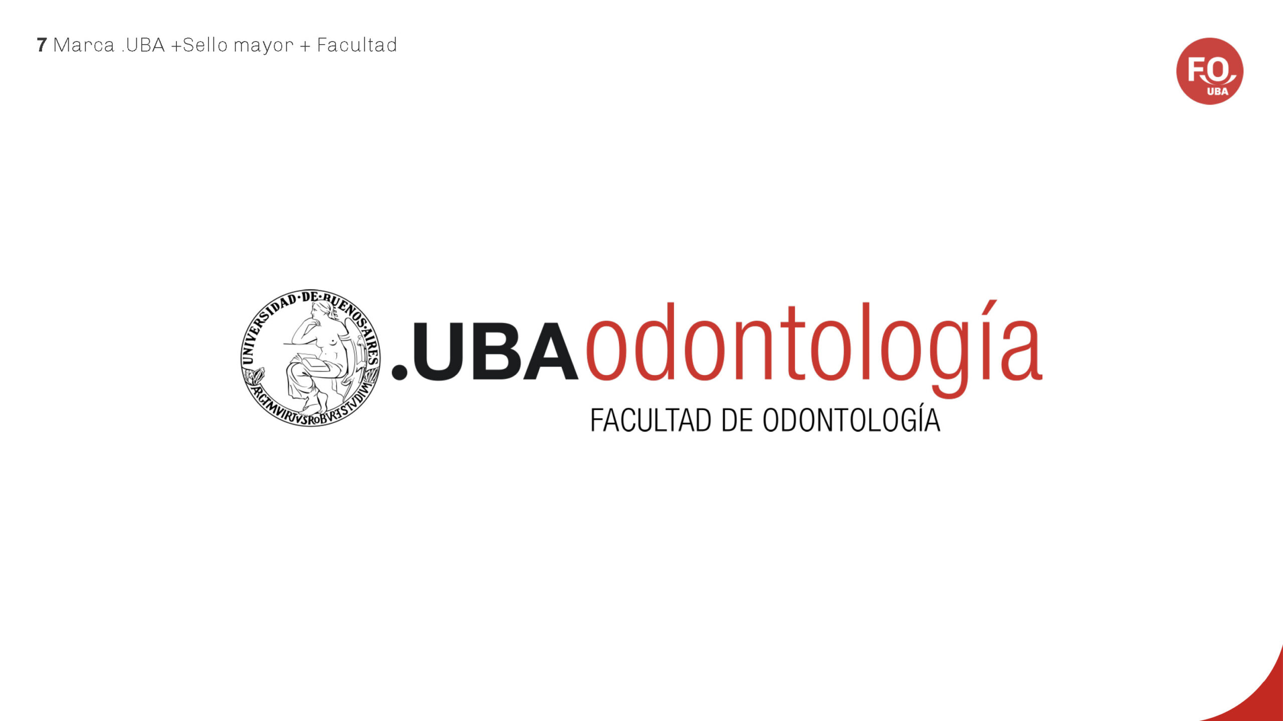 Facultad de odontologia Universidad de Buenos Aires logo